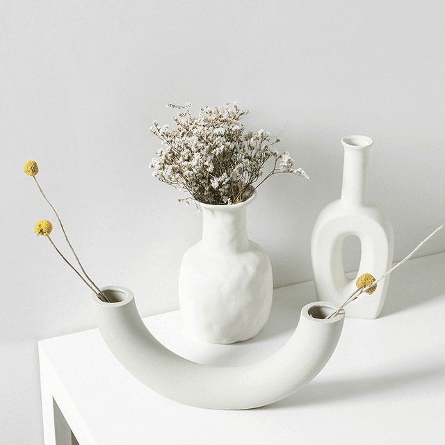 Nordic Sculptural Ceramic Vase 2