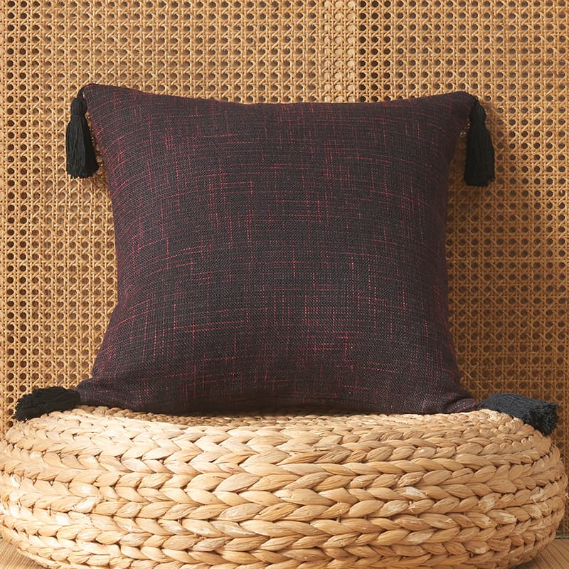 Linen Tassel Pillow 5