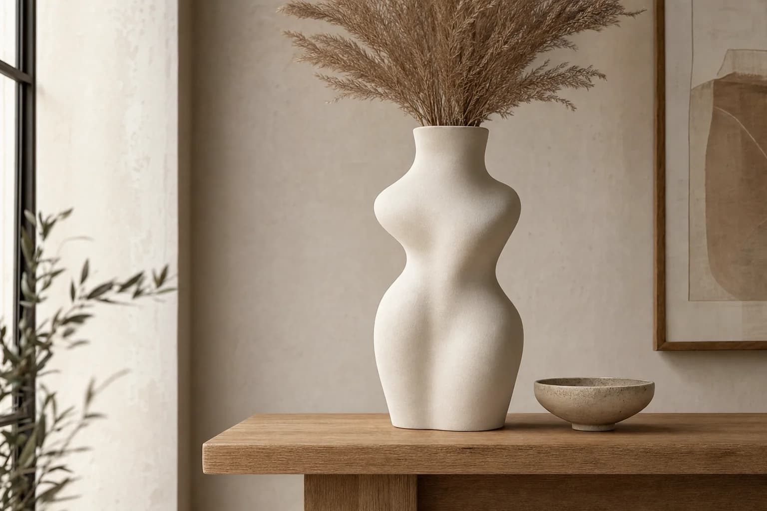 The Nordic Sculptural Vase by Halden & Oak